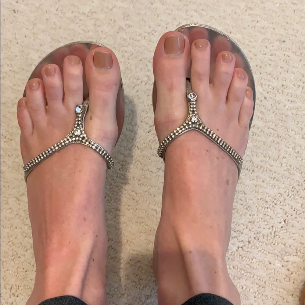 Silver Giuseppe zanoti dress sandals